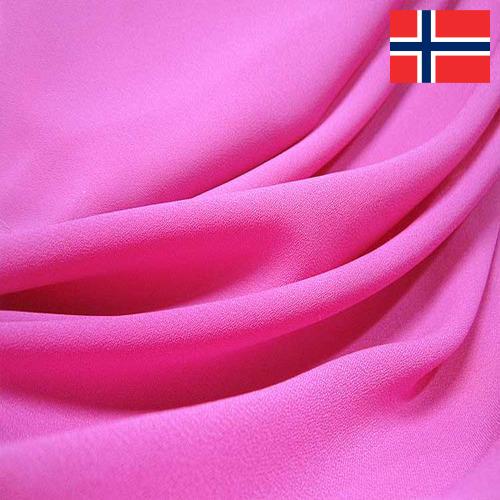 Ткани полиэфирные из Норвегии