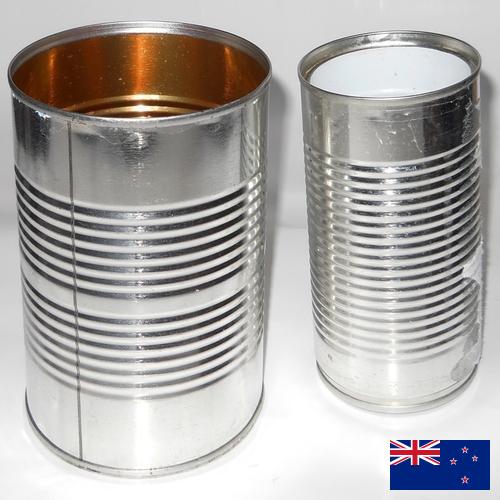 Банки жестяные из Новой Зеландии