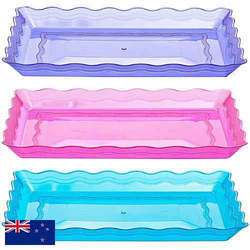 Лотки пластиковые из Новой Зеландии