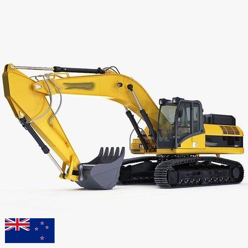 Оборудование строительное из Новой Зеландии