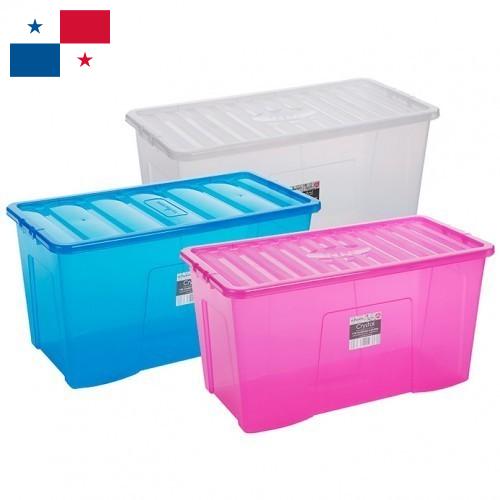 коробка пластиковая из Панамы