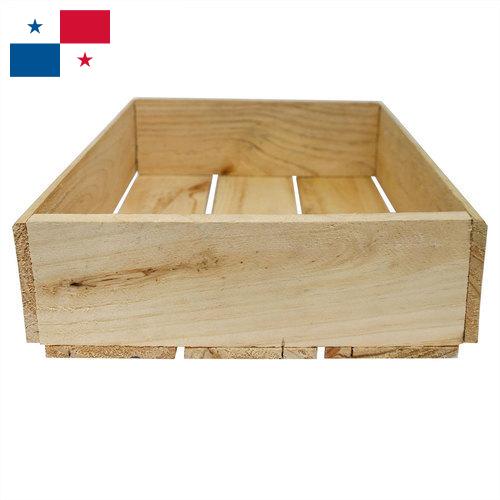 Ящики деревянные из Панамы