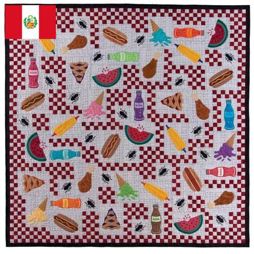 Стеганые ткани из Перу