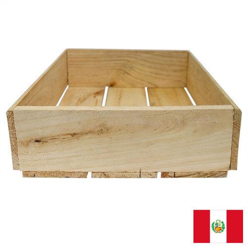 Ящики деревянные из Перу