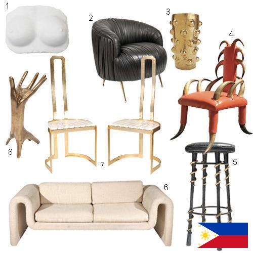 Комплектующие для мебели из Филиппин