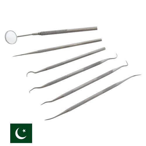 Инструменты стоматологические из Пакистана