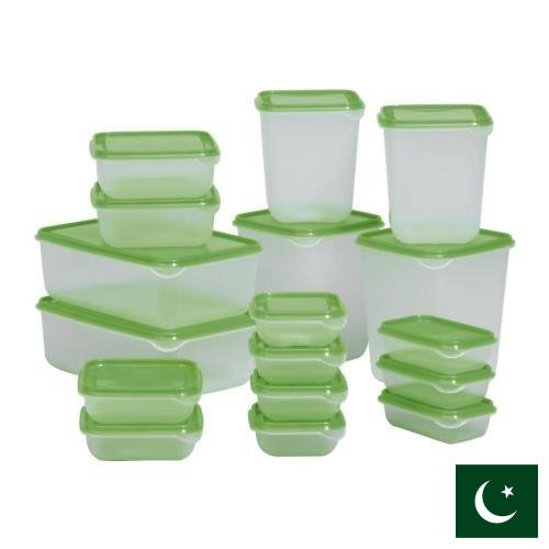 Контейнеры пластиковые из Пакистана