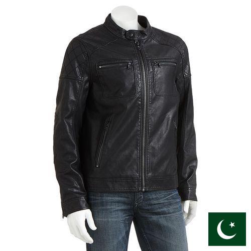 куртка женская искусственная кожа из Пакистана