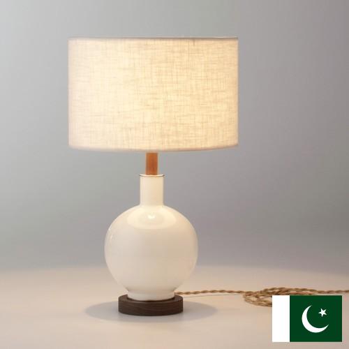 Лампы электрические из Пакистана
