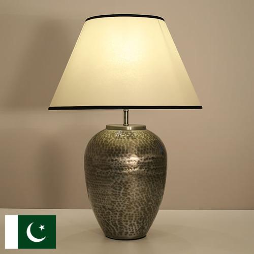 Настольные лампы из Пакистана