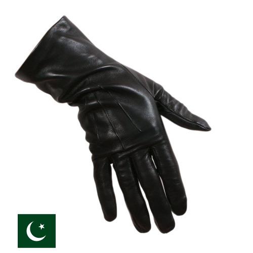 Перчатки кожаные из Пакистана