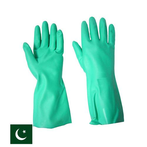 Перчатки нитриловые из Пакистана
