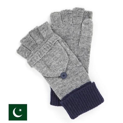 Перчатки трикотажные из Пакистана