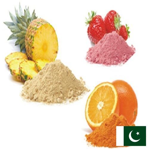 порошок фруктовый из Пакистана
