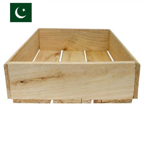 Ящики деревянные из Пакистана