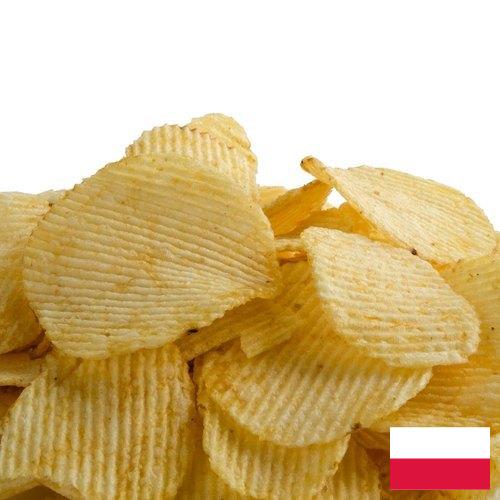 чипсы картофельные из Польши