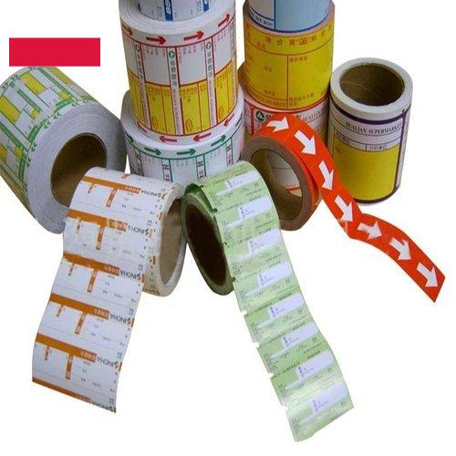 Этикетки самоклеящиеся из Польши