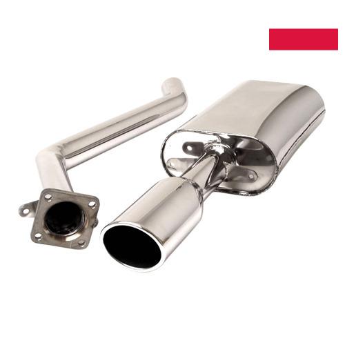 глушитель автомобиля из Польши