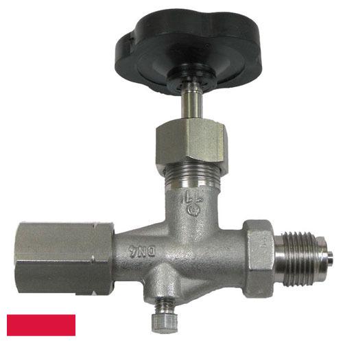 клапан с манометром из Польши