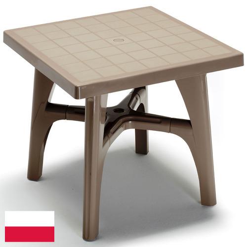 Мебель пластиковая из Польши