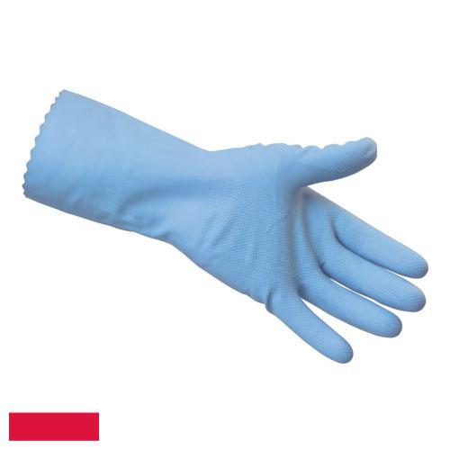 перчатки резиновые из Польши