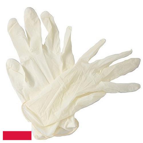 Перчатки виниловые из Польши