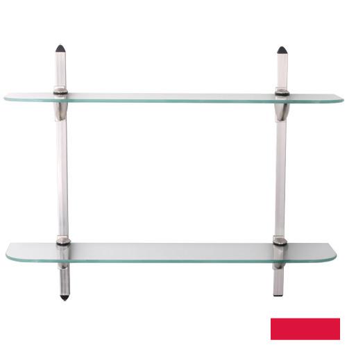 полки из стекла из Польши