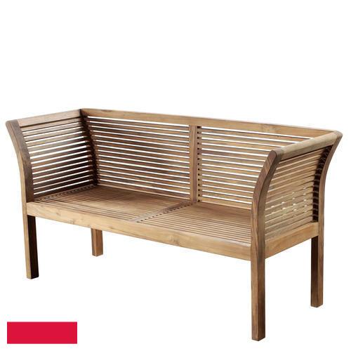 Садовые скамейки из Польши