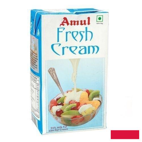 сливки молочные из Польши