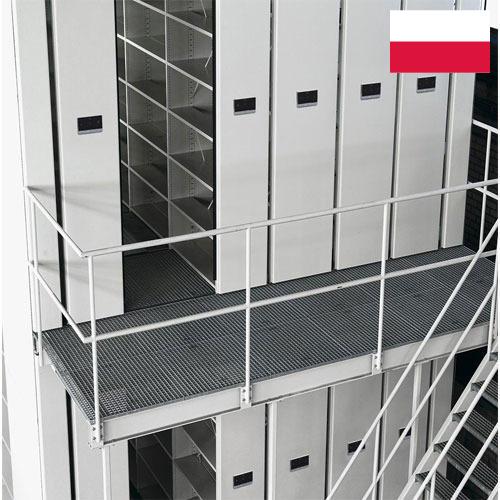 Стеллажи передвижные из Польши