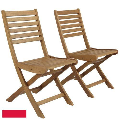 Стулья садовые из Польши