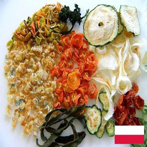 Сушеные овощи из Польши