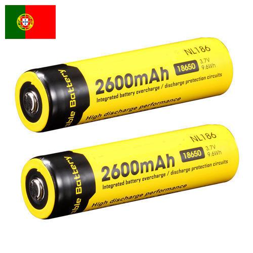 Аккумуляторы литиевые из Португалии