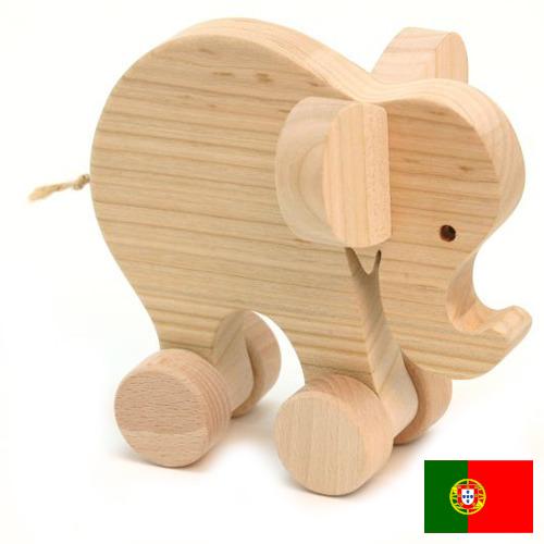деревянные игрушки из Португалии