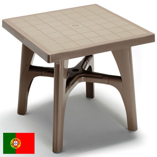 мебель пластмассовая из Португалии