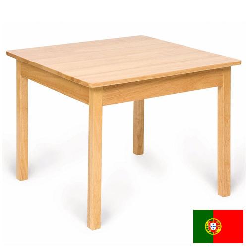 стол деревянный из Португалии