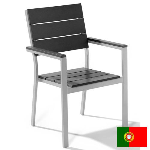 стул металлический из Португалии