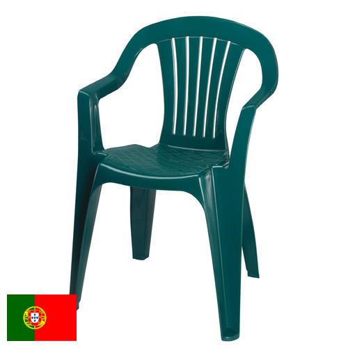 Стулья пластиковые из Португалии