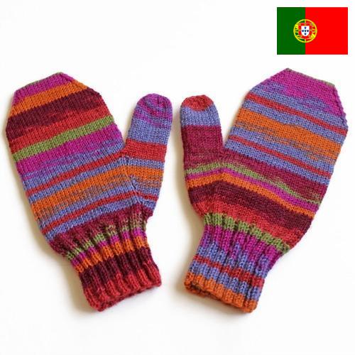 Варежки женские из Португалии