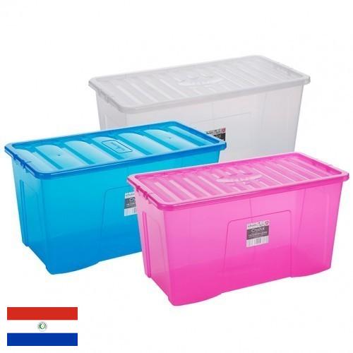 коробка пластиковая из Парагвая