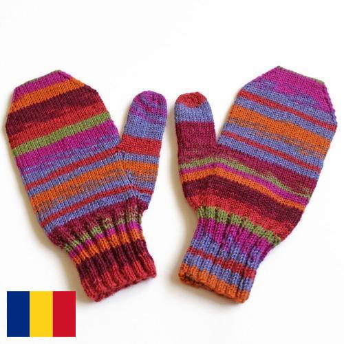 Варежки женские из Румынии