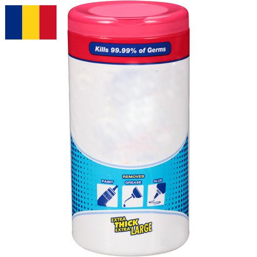 Влажные салфетки из Румынии