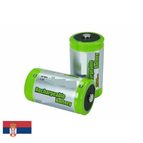 Батареи аккумуляторные из Сербии