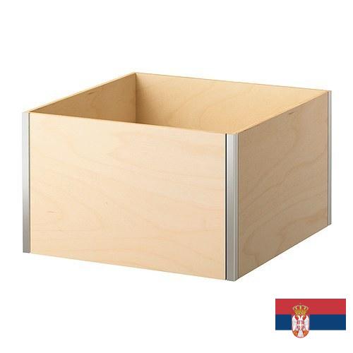 Фанерные ящики из Сербии