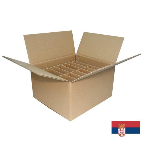 картонная коробка из Сербии
