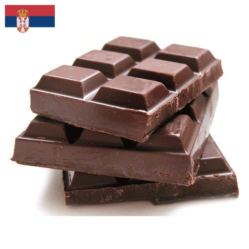 конфеты шоколадные с начинкой из Сербии