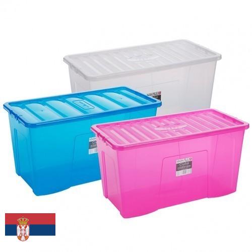 коробка пластиковая из Сербии