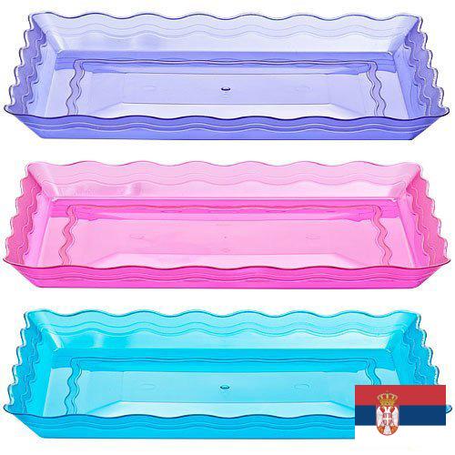 Лотки пластиковые из Сербии