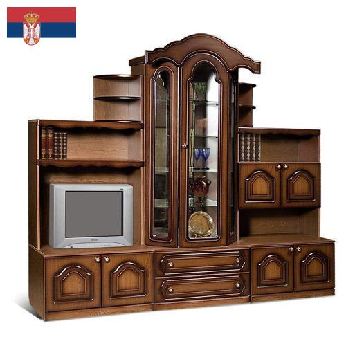 Мебель из дерева из Сербии