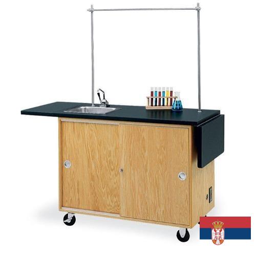 Мебель лабораторная из Сербии